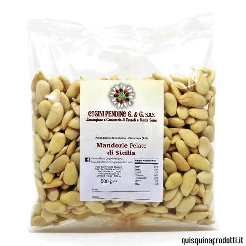Peeled Almonds "Tuono" 500 g