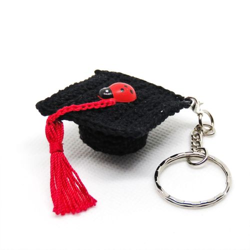 Graduation Hat keyring