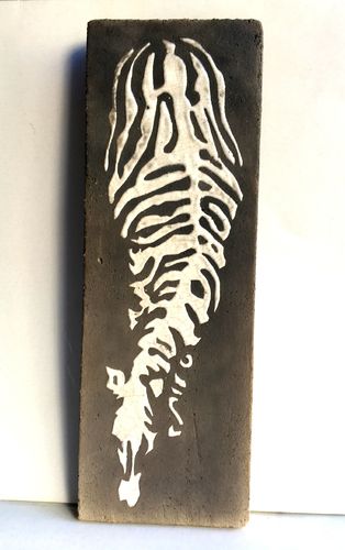 Zebra Raku 10x30 cm