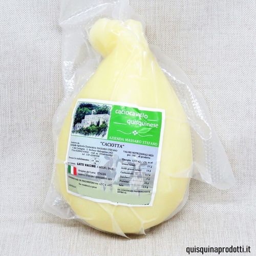White Caciotta Cheese 500 g