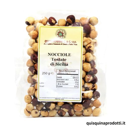 Sicilian Roasted Hazelnuts 250 g