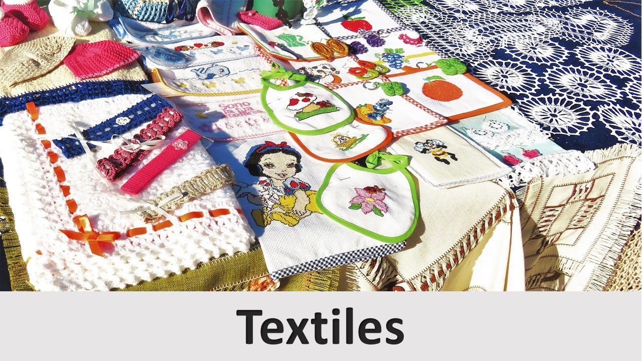 textiles.